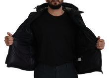 Load image into Gallery viewer, Dolce & Gabbana Sleek Black Hooded Short Sleeve Jacket