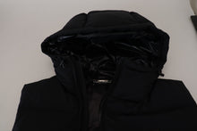 Load image into Gallery viewer, Dolce & Gabbana Sleek Black Hooded Short Sleeve Jacket