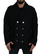 Load image into Gallery viewer, Dolce & Gabbana Elegant Double Breasted Wool Overcoat