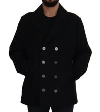 Load image into Gallery viewer, Dolce & Gabbana Elegant Double Breasted Wool Overcoat