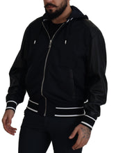 Load image into Gallery viewer, Dolce & Gabbana Elegant Black Bomber Blouson Jacket
