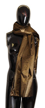 Load image into Gallery viewer, Dolce & Gabbana Elegant Metallic Bronze Scarf