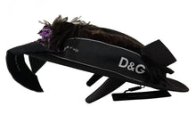 Load image into Gallery viewer, Dolce & Gabbana Elegant Wide Brim Black Hat