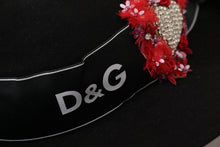 Load image into Gallery viewer, Dolce & Gabbana Elegant Wide Brim Black Hat