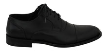 Load image into Gallery viewer, Dolce & Gabbana Sleek Black Leather Formal Dress Shoes