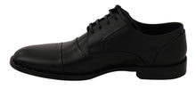 Load image into Gallery viewer, Dolce & Gabbana Sleek Black Leather Formal Dress Shoes