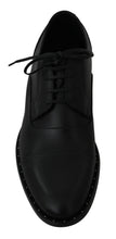 Load image into Gallery viewer, Dolce & Gabbana Sleek Black Leather Formal Dress Shoes