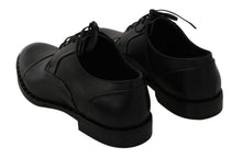 Load image into Gallery viewer, Dolce & Gabbana Sleek Black Leather Formal Dress Shoes