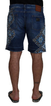 Load image into Gallery viewer, Dolce & Gabbana Elegant Slim Fit Denim Shorts