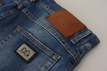 Load image into Gallery viewer, Dolce & Gabbana Elegant Slim Fit Denim Shorts