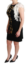 Load image into Gallery viewer, Dolce & Gabbana Chic Sleeveless Sheath Mini Dress with Lace Detail