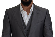 Load image into Gallery viewer, Dolce & Gabbana Elegant Gray Silver Sicilia Suit Ensemble