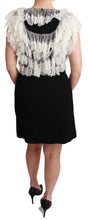 Load image into Gallery viewer, Dolce & Gabbana Chic Sleeveless Sheath Mini Dress with Lace Detail