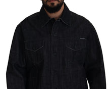 Load image into Gallery viewer, Dolce & Gabbana Elegant Black Denim Jacket