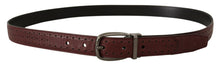 Load image into Gallery viewer, Dolce & Gabbana Elegant Leather Belt with Metal Buckle