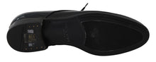 Load image into Gallery viewer, Dolce & Gabbana Elegant Dark Blue Leather Derby Shoes