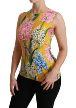 Load image into Gallery viewer, Dolce & Gabbana Sunshine Floral Crewneck Sleeveless Blouse