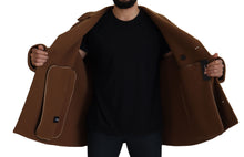 Load image into Gallery viewer, Dolce & Gabbana Elegant Double Breasted Brown Jacket