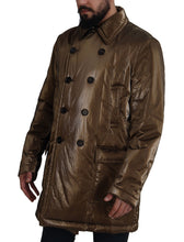Load image into Gallery viewer, Dolce & Gabbana Elegant Bronze Double-Breasted Jacket