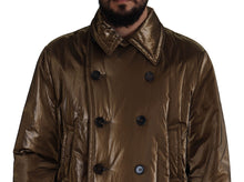 Load image into Gallery viewer, Dolce & Gabbana Elegant Bronze Double-Breasted Jacket