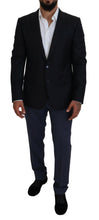 Load image into Gallery viewer, Dolce & Gabbana Elegant Dark Blue Martini Blazer