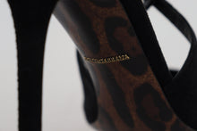 Load image into Gallery viewer, Dolce & Gabbana Elegant Ankle Strap Suede Heels