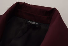 Load image into Gallery viewer, Dolce & Gabbana Elegant Bordeaux Double-Breasted Jacket