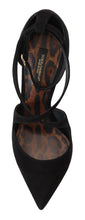 Load image into Gallery viewer, Dolce & Gabbana Elegant Ankle Strap Suede Heels