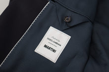 Load image into Gallery viewer, Dolce & Gabbana Elegant Dark Blue Martini Blazer