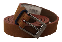 Load image into Gallery viewer, Dolce & Gabbana Chic Suede Belt with Logo Engraved Buckle