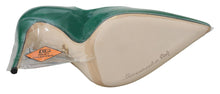 Load image into Gallery viewer, Dolce & Gabbana Emerald Elegance Leather Heels Pumps