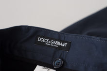 Load image into Gallery viewer, Dolce & Gabbana Blue Bermuda Low Waist Men Shorts