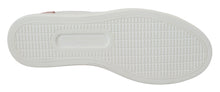 Load image into Gallery viewer, Dolce & Gabbana Chic White Pink Leather Low-Top Sneakers