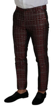 Load image into Gallery viewer, Dolce & Gabbana Bordeaux Fantasy Slim Fit Two-Piece Suit