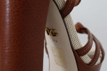 Load image into Gallery viewer, Dolce & Gabbana Elevate Your Style with Chic Leather Platform Sandals