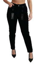 Load image into Gallery viewer, Dolce & Gabbana Chic Mid Waist Skinny Corduroy Jeans