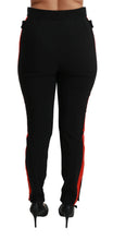 Load image into Gallery viewer, Dolce & Gabbana Chic High Waist Skinny Pants in Black