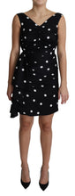 Load image into Gallery viewer, Dolce & Gabbana Elegant Polka Dot Silk Charmeuse Dress