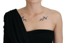 Load image into Gallery viewer, Dolce & Gabbana Elegant One-Shoulder Sheath Midi Dress