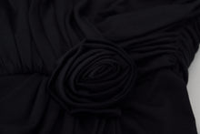 Load image into Gallery viewer, Dolce & Gabbana Elegant One-Shoulder Sheath Midi Dress