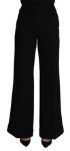 Load image into Gallery viewer, Dolce & Gabbana Elegant Cashmere Wide Leg Trousers