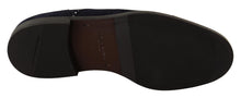 Load image into Gallery viewer, Dolce & Gabbana Elegant Suede Derby Shoes with Silver Studs