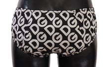 Load image into Gallery viewer, Dolce & Gabbana Chic Black & White DG Logo Print Bottoms