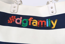 Load image into Gallery viewer, Dolce & Gabbana Chic Striped Beatrice Tote Handbag