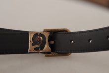 Load image into Gallery viewer, Dolce & Gabbana Elegant Leather Engraved Buckle Belt