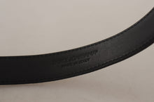 Load image into Gallery viewer, Dolce & Gabbana Elegant Leather Engraved Buckle Belt