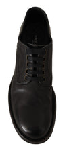 Load image into Gallery viewer, Dolce & Gabbana Elegant Black Leather Men's Dress Shoes