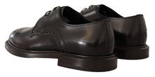 Load image into Gallery viewer, Dolce & Gabbana Elegant Black Derby Dress Shoes