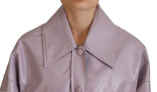 Load image into Gallery viewer, Dolce & Gabbana Chic Purple Cropped Jacket - A Style Statement