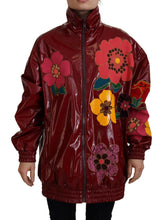 Load image into Gallery viewer, Dolce & Gabbana Maroon Floral Luxe Jacket